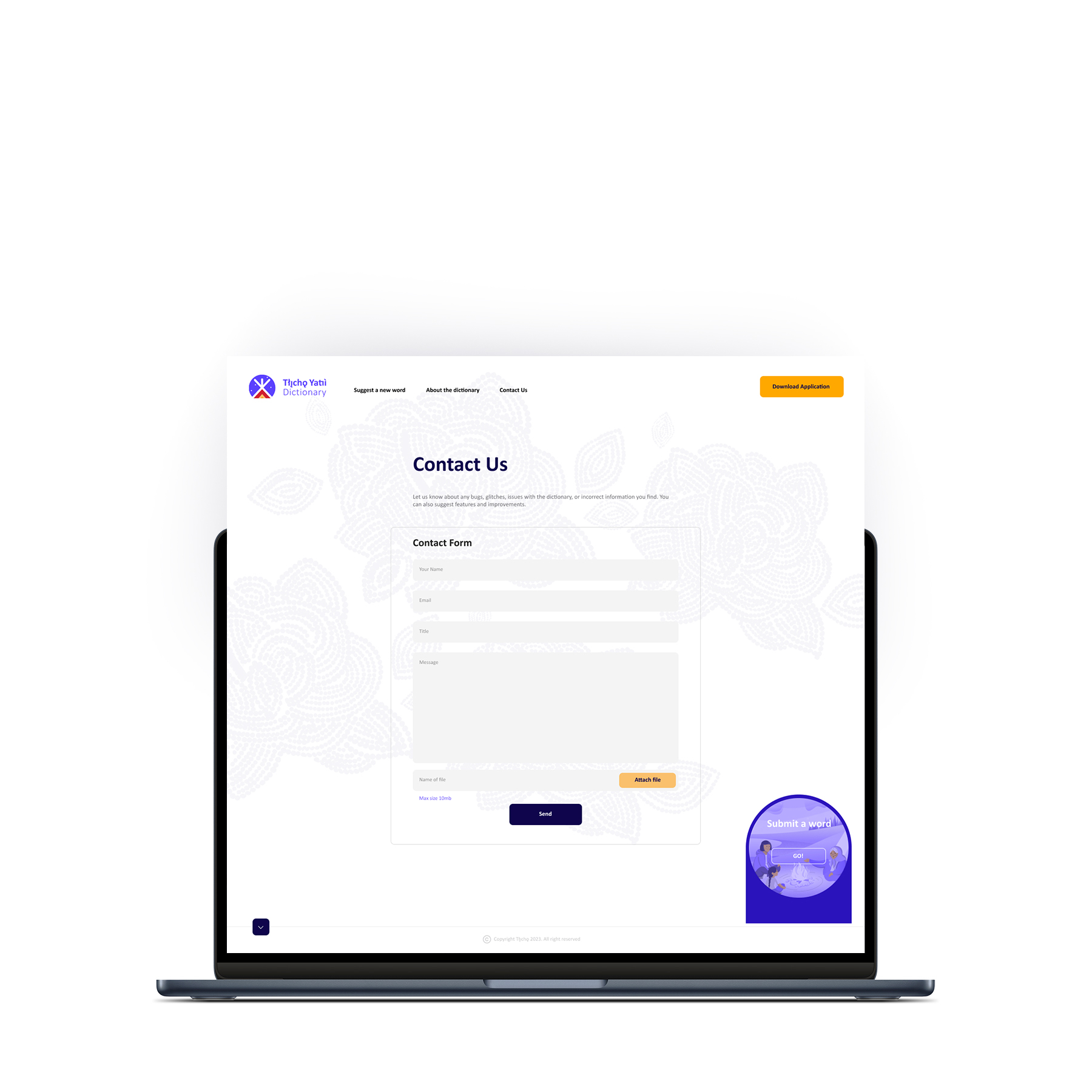 Tlicho Dictionary Slide 4