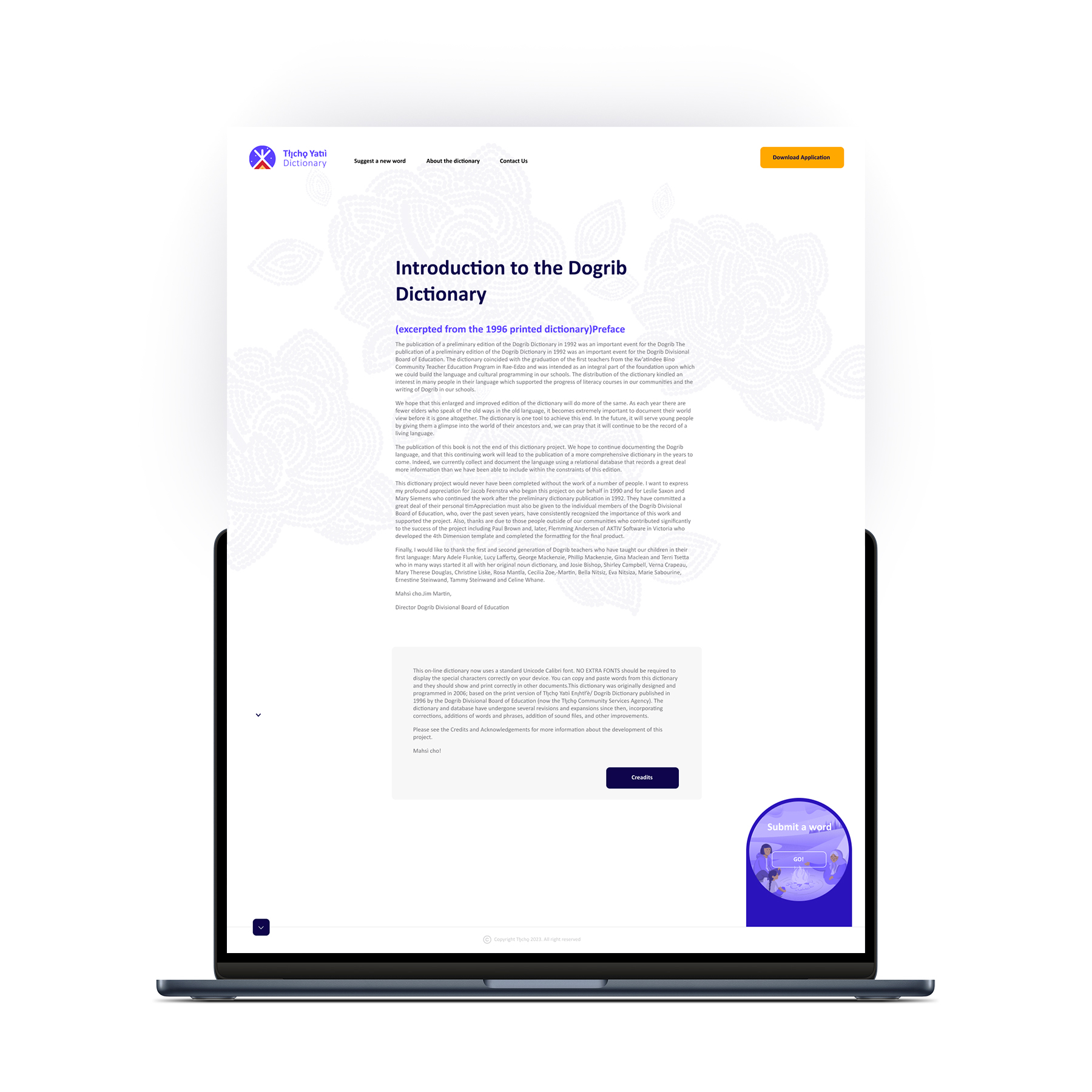 Tlicho Dictionary Slide 5